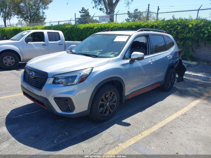 Vin: jf2skarc1mh429839, lot: 46242089, subaru forester sport 20212