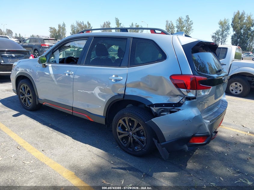 Vin: jf2skarc1mh429839, lot: 46242089, subaru forester sport 20213