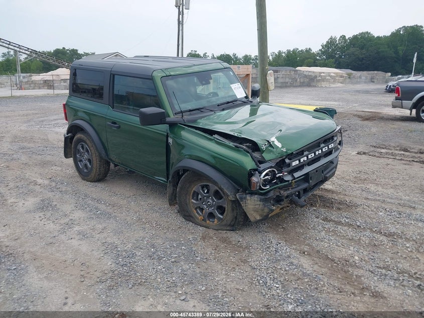 Vin: 1fmde7ah1rlb27623, lot: 46242093, ford bronco big bend 2024 img_1