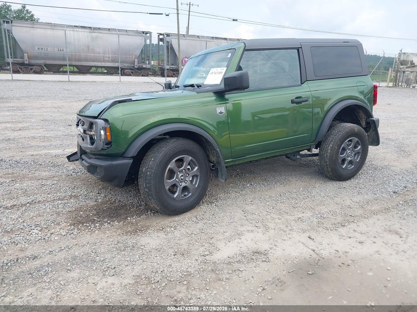 Vin: 1fmde7ah1rlb27623, lot: 46242093, ford bronco big bend 20242