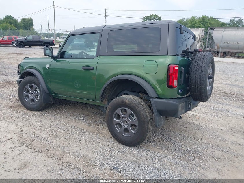 Vin: 1fmde7ah1rlb27623, lot: 46242093, ford bronco big bend 20243