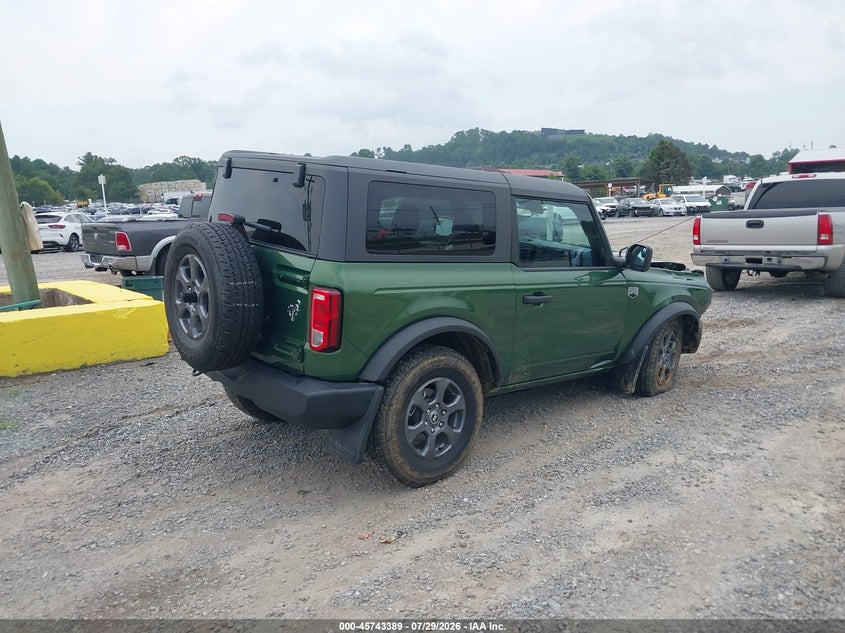Vin: 1fmde7ah1rlb27623, lot: 46242093, ford bronco big bend 20244