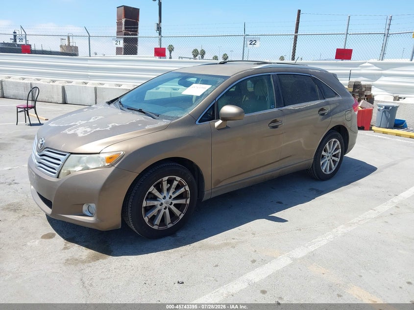 Vin: 4t3za3bb9au037257, lot: 46242101, toyota venza 20102