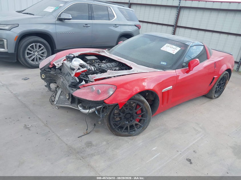 Vin: 1g1yr2dw8a5104140, lot: 46242114, chevrolet corvette grand sport 20102