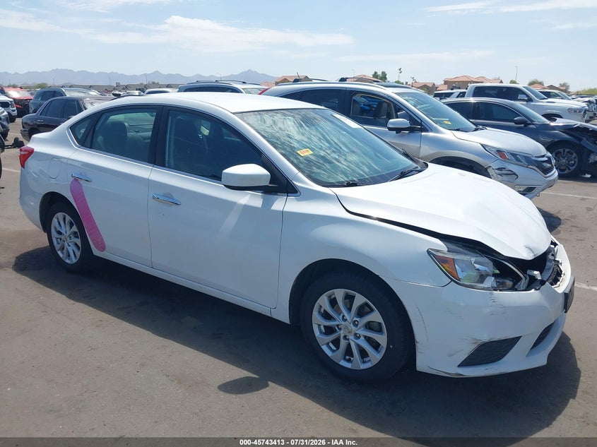 Vin: 3n1ab7ap3kl613516, lot: 46242117, nissan sentra sv 2019 img_1