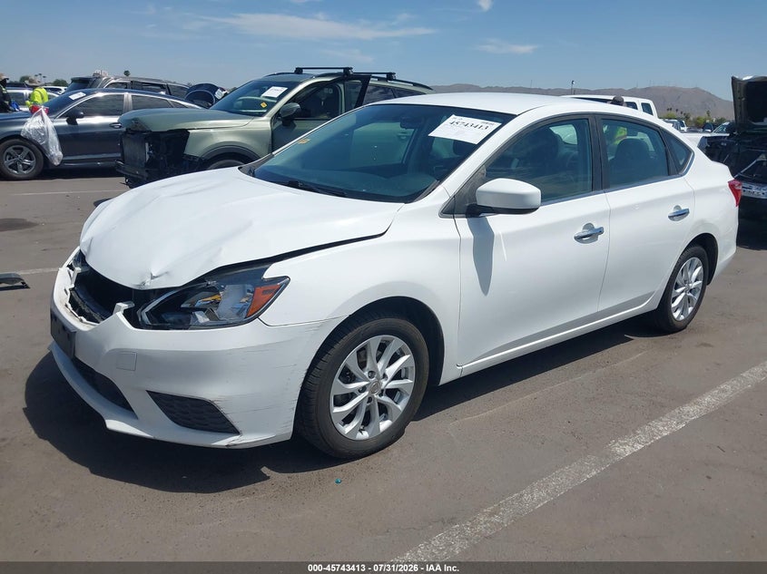 Vin: 3n1ab7ap3kl613516, lot: 46242117, nissan sentra sv 20192