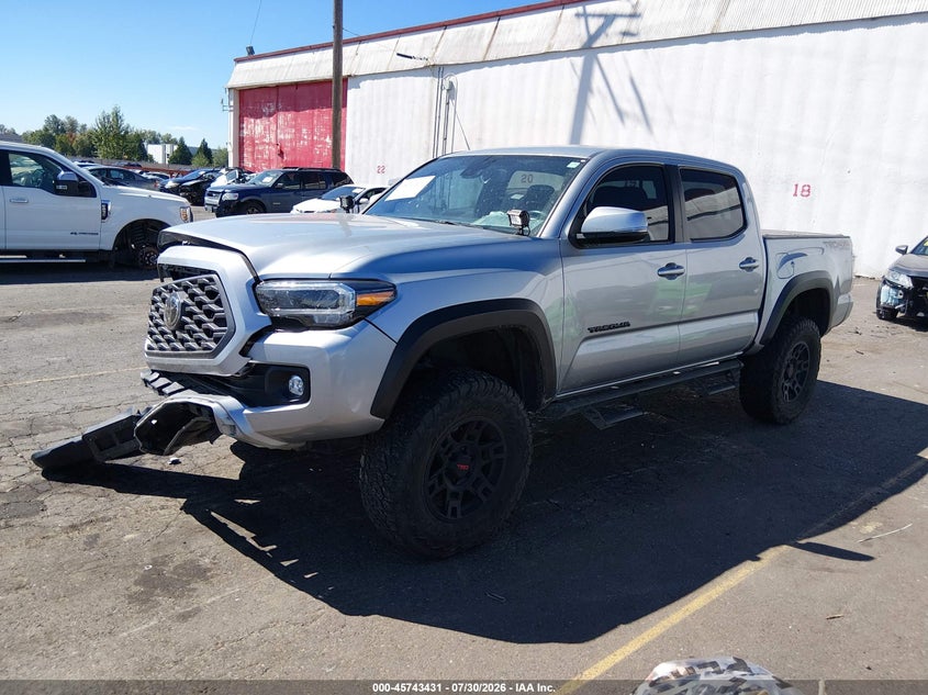 Vin: 3tmcz5an2pm633553, lot: 46242135, toyota tacoma trd off road 20232