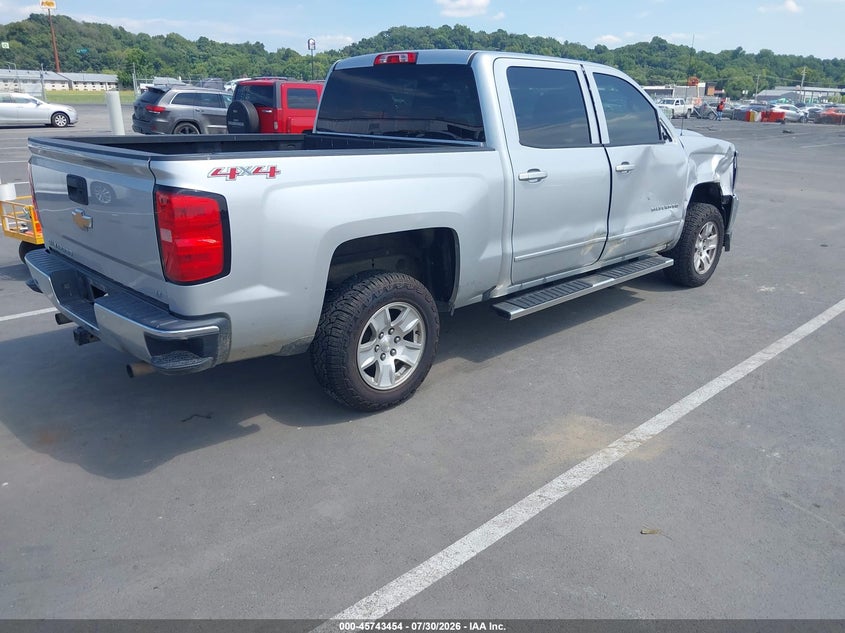 Vin: 3gcukrec5hg349164, lot: 46242158, chevrolet silverado 1500 lt 20174