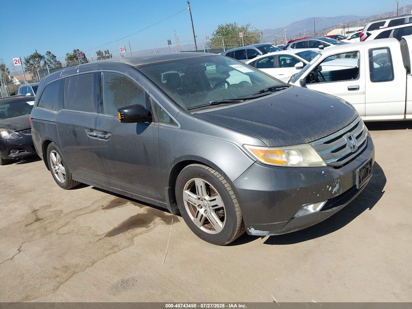 Vin: 5fnrl5h95db061527, lot: 46242162, honda odyssey touring/touring elite 2013 img_1