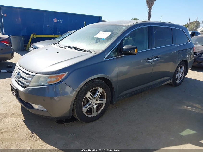 Vin: 5fnrl5h95db061527, lot: 46242162, honda odyssey touring/touring elite 20132