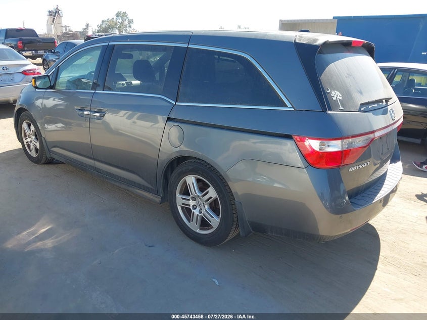 Vin: 5fnrl5h95db061527, lot: 46242162, honda odyssey touring/touring elite 20133