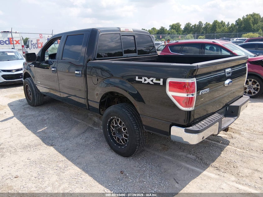 Vin: 1ftfw1et9dfd09650, lot: 46242194, ford f-150 xlt 20133