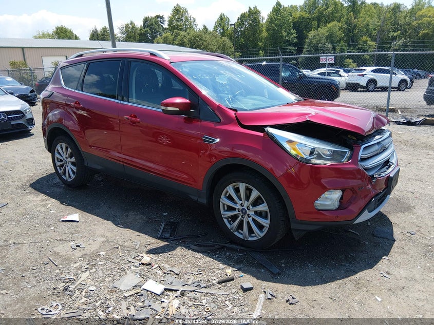 Vin: 1fmcu0j98hub81301, lot: 46242198, ford escape titanium 2017 img_1