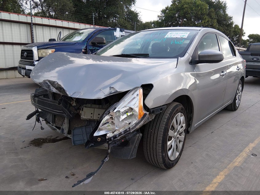 2014 NISSAN SENTRA auction photo 2