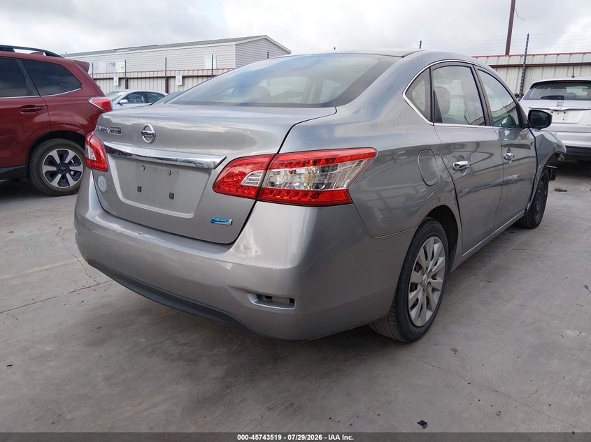 2014 NISSAN SENTRA auction photo 4