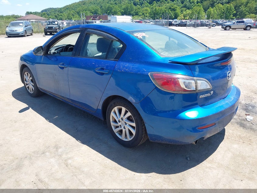 Vin: jm1bl1w85c1629917, lot: 46242228, mazda mazda3 i grand touring 20123
