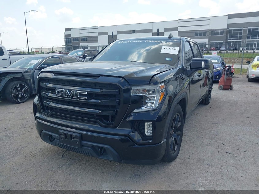 Vin: 3gtp8ced2lg147232, lot: 46242237, gmc sierra 1500 2wd  short box elevation 20202