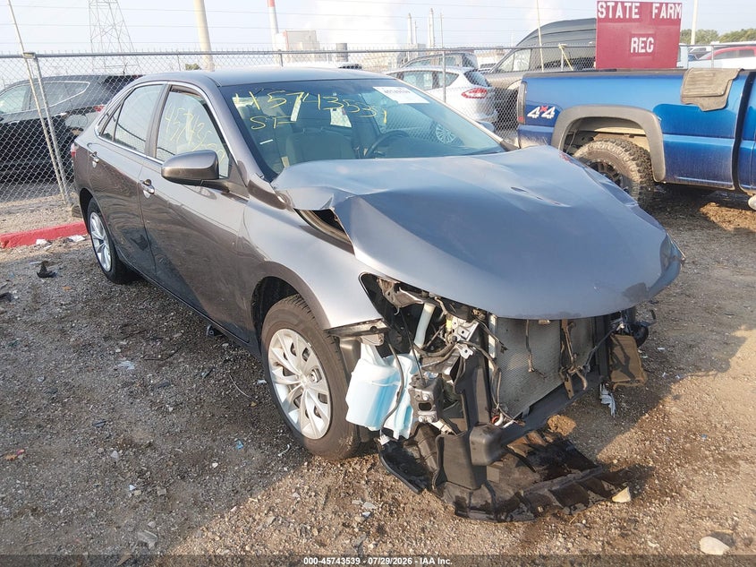 2017 TOYOTA CAMRY auction photo 1