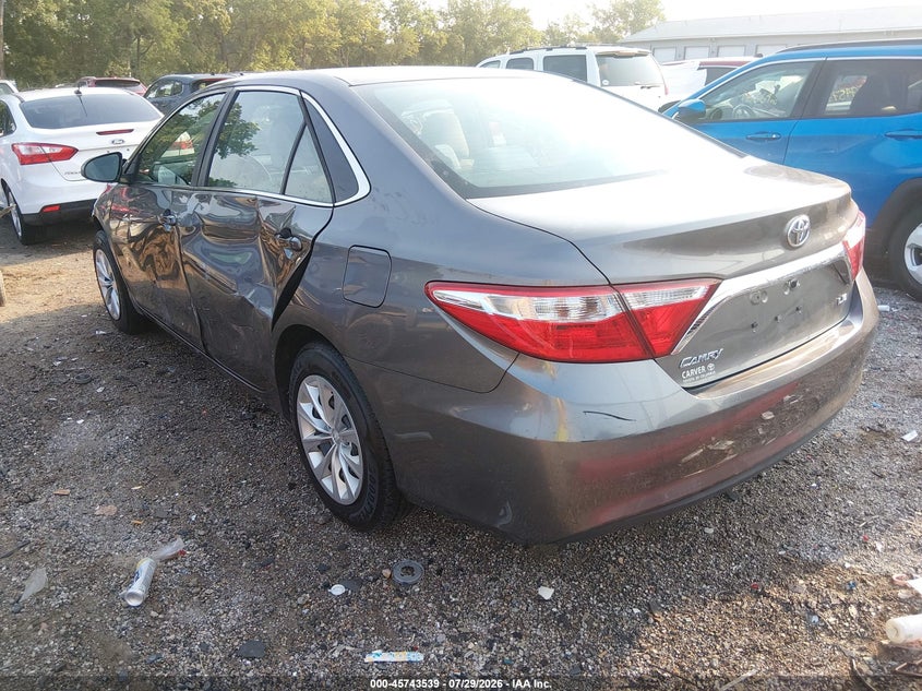 2017 TOYOTA CAMRY auction photo 3