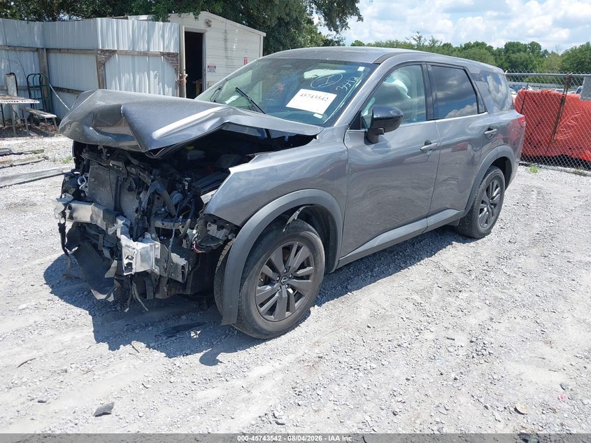 Vin: 5n1dr3aa7pc244216, lot: 46242246, nissan pathfinder s fwd 20232