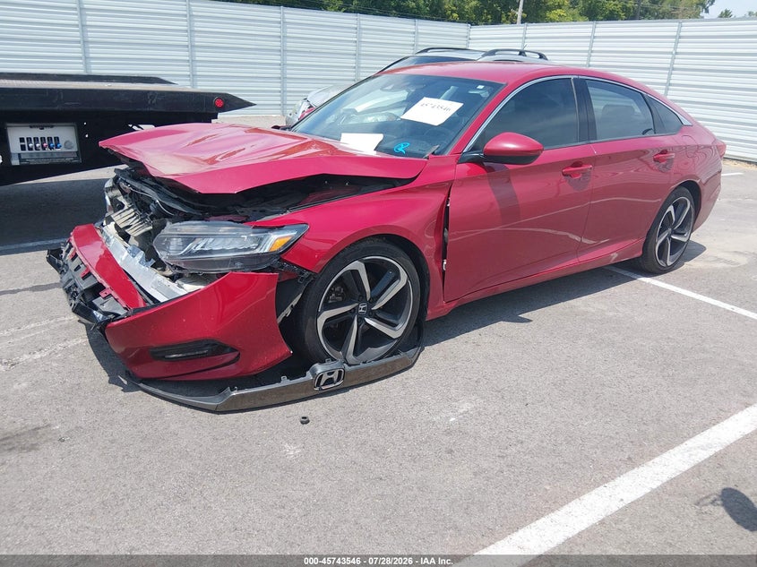 Vin: 1hgcv1f37ja177731, lot: 46242250, honda accord sport 20182