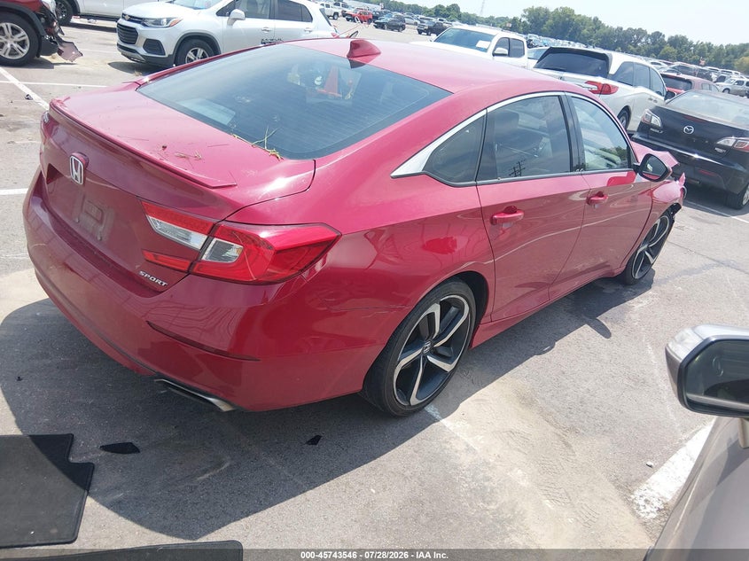 Vin: 1hgcv1f37ja177731, lot: 46242250, honda accord sport 20184