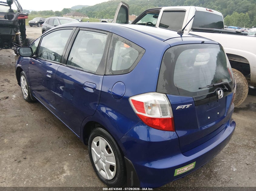 Vin: jhmge8h34dc063411, lot: 46242252, honda fit 20133