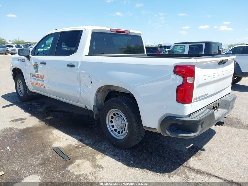 Vin: 1gcpaaek1tz261892, lot: 46242259, chevrolet silverado 1500 2wd  short bed wt 20263
