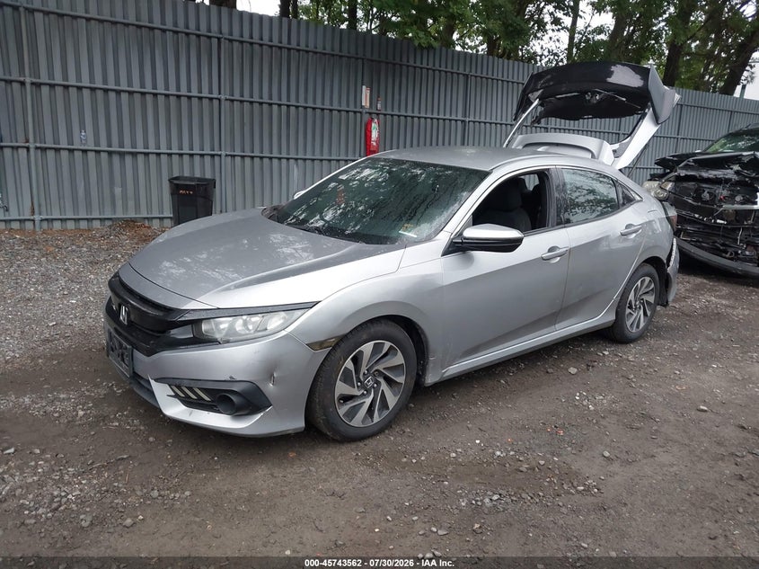 Vin: shhfk7h2xhu403398, lot: 46242266, honda civic lx 20172
