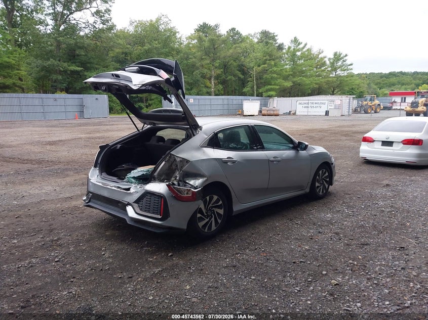 Vin: shhfk7h2xhu403398, lot: 46242266, honda civic lx 20174