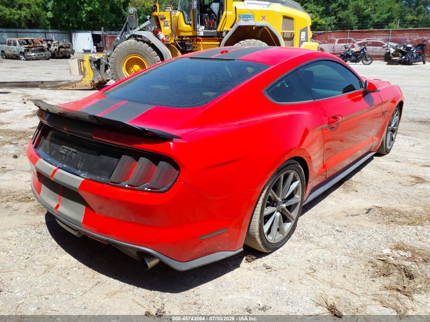 Vin: 1fa6p8cf2g5236771, lot: 46242268, ford mustang gt premium 20164