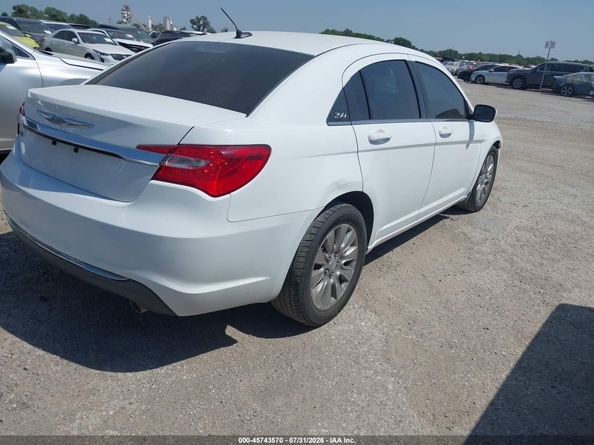 Vin: 1c3ccbag9dn743099, lot: 46242274, chrysler 200 lx 20134