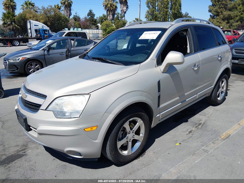 Vin: 3gnal3e58cs543621, lot: 46242287, chevrolet captiva sport lt 20122