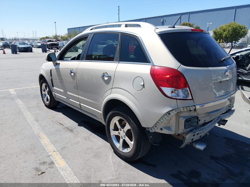 Vin: 3gnal3e58cs543621, lot: 46242287, chevrolet captiva sport lt 20123