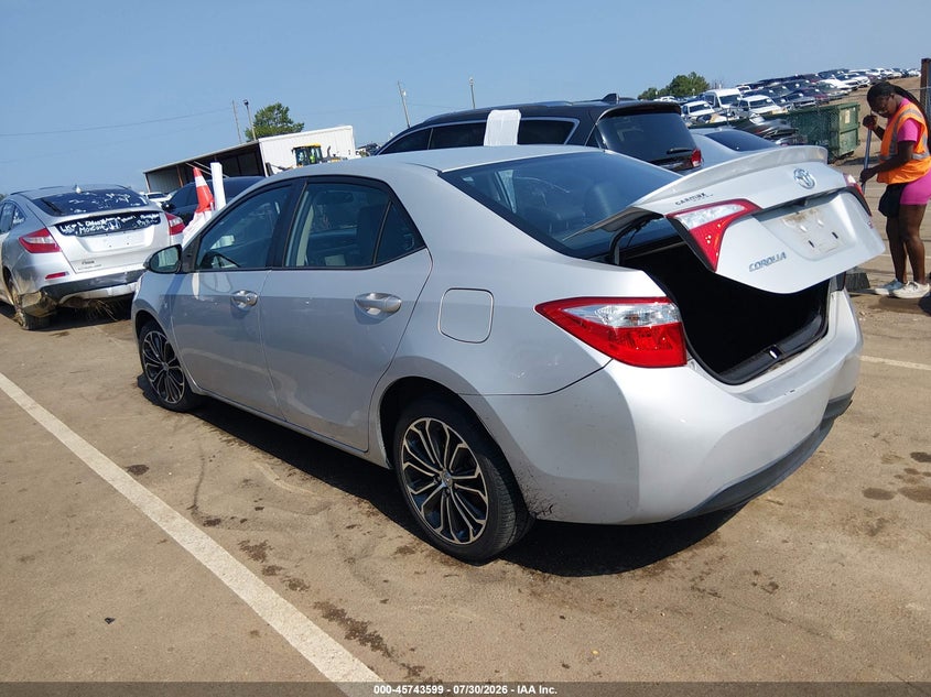 Vin: 2t1burhe2ec081856, lot: 46242303, toyota corolla s plus 20143
