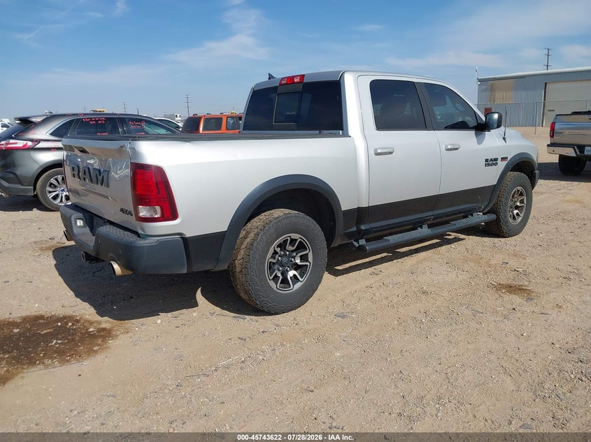 Vin: 1c6rr7yt9hs720201, lot: 46242326, ram 1500 rebel  4x4 5'7 box 20174