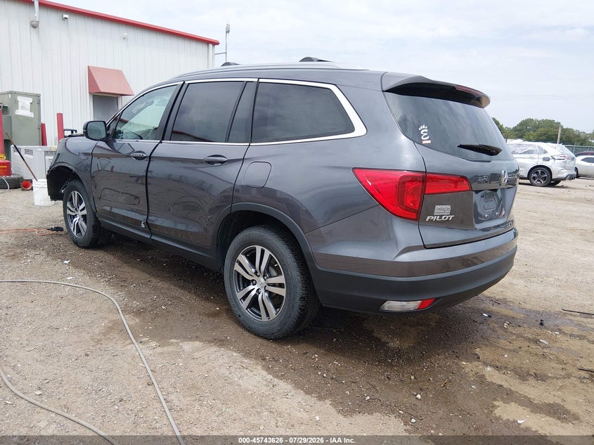 Vin: 5fnyf6h57hb043090, lot: 46242329, honda pilot ex-l 20173