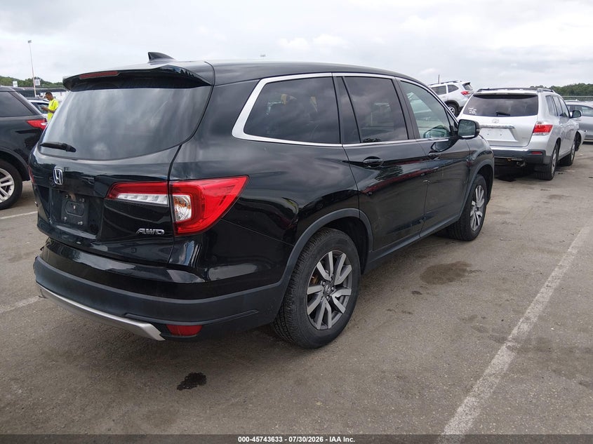 Vin: 5fnyf6h53nb022409, lot: 46242337, honda pilot awd ex-l 20224
