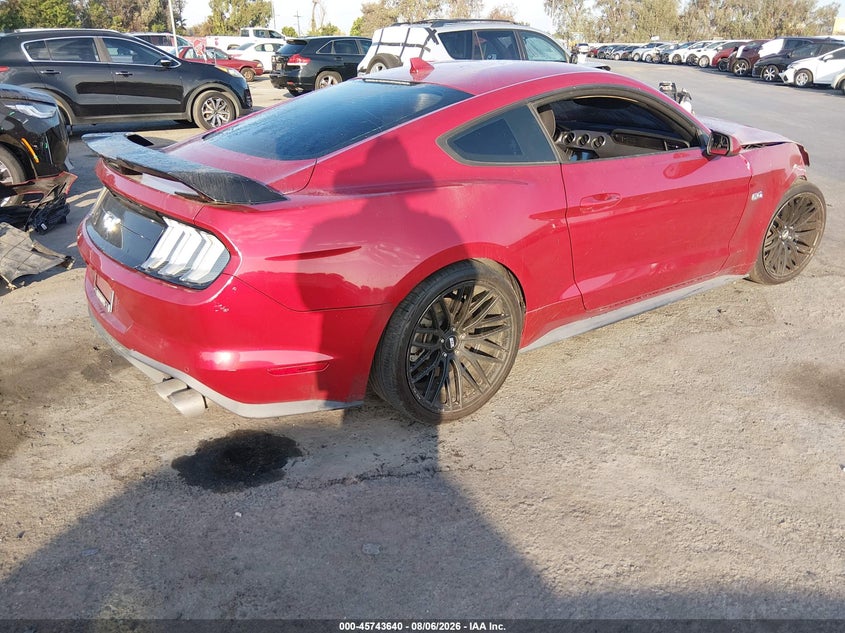 Vin: 1fa6p8cf0l5146576, lot: 46242344, ford mustang gt fastback 20204