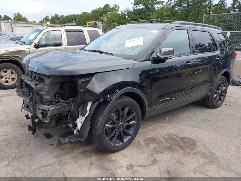 Vin: 1fm5k8dh6hgc98423, lot: 46242355, ford explorer xlt 20172