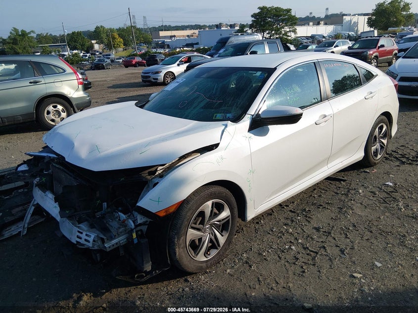 Vin: 19xfc2f65ke010641, lot: 46242373, honda civic lx 20192