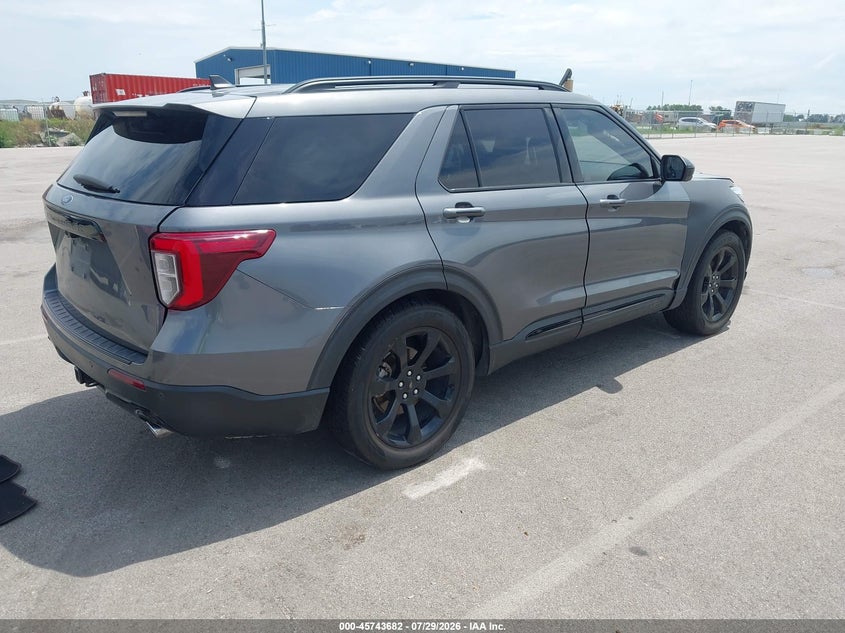 Vin: 1fmsk7kh4ngc49331, lot: 46242386, ford explorer st-line 20224