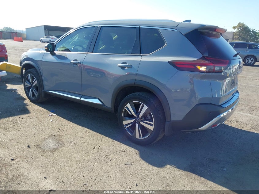 Vin: jn8bt3dc2pw106919, lot: 46242390, nissan rogue platinum fwd 20233