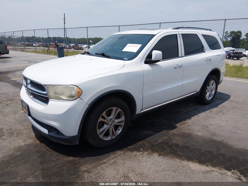 Vin: 1c4sdjdt7dc659026, lot: 46242401, dodge durango crew 20132