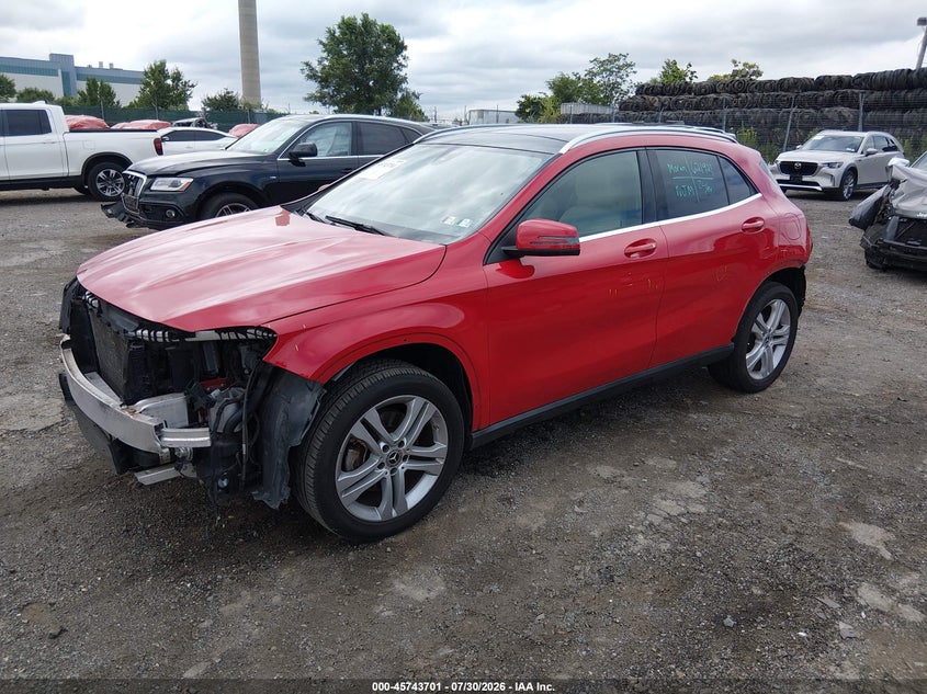Vin: wdctg4gb7jj471320, lot: 46242405, mercedes-benz gla 250 4matic 20182