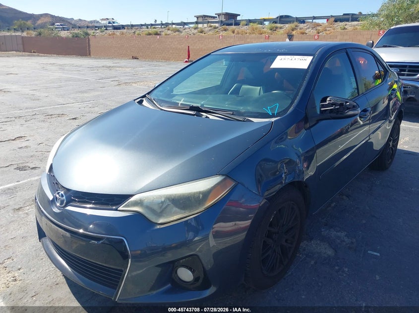 Vin: 5yfburhexfp323522, lot: 46242412, toyota corolla s plus 20152