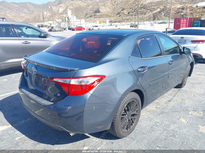 Vin: 5yfburhexfp323522, lot: 46242412, toyota corolla s plus 20154