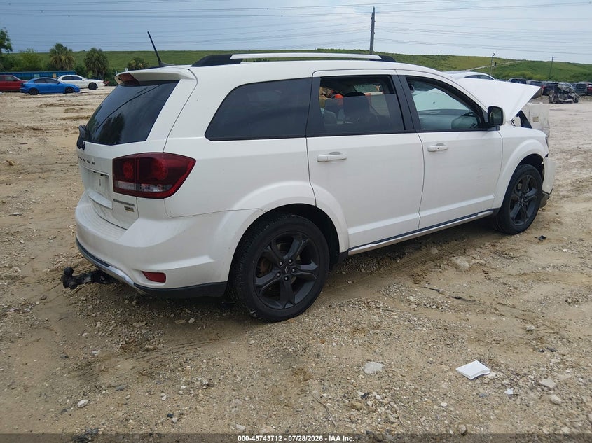 Vin: 3c4pdcgg2kt857756, lot: 46242416, dodge journey crossroad 20194
