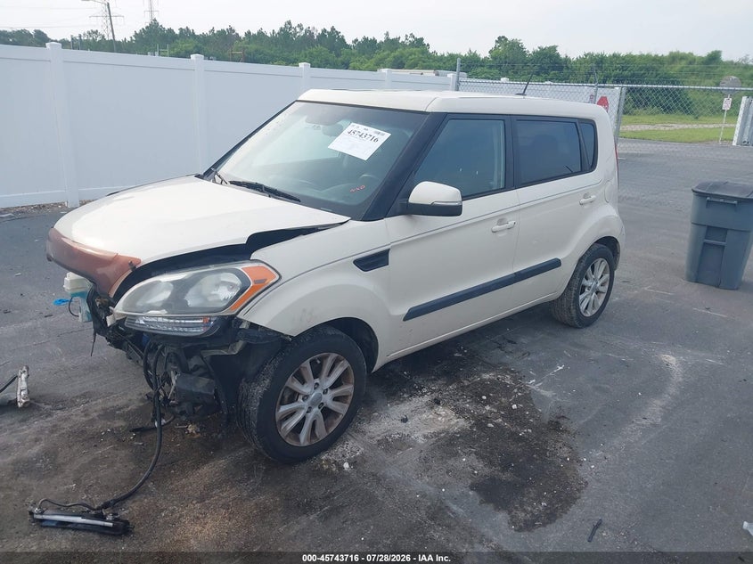 Vin: kndjt2a64d7756342, lot: 46242420, kia soul + 20132