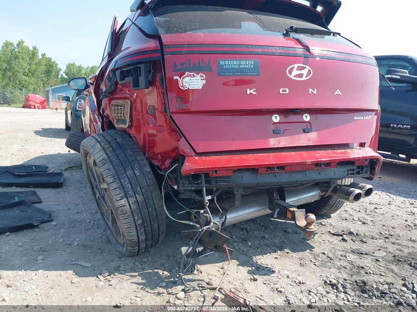 2025 HYUNDAI KONA auction photo 6